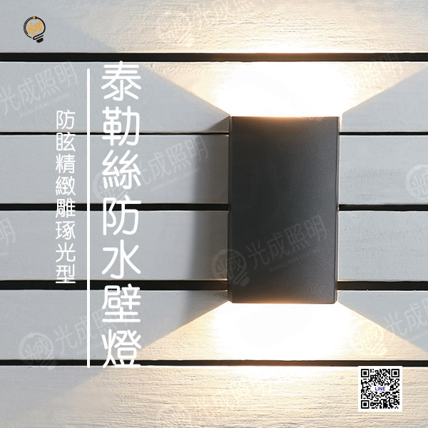 舞光 泰勒絲防水壁燈 6W